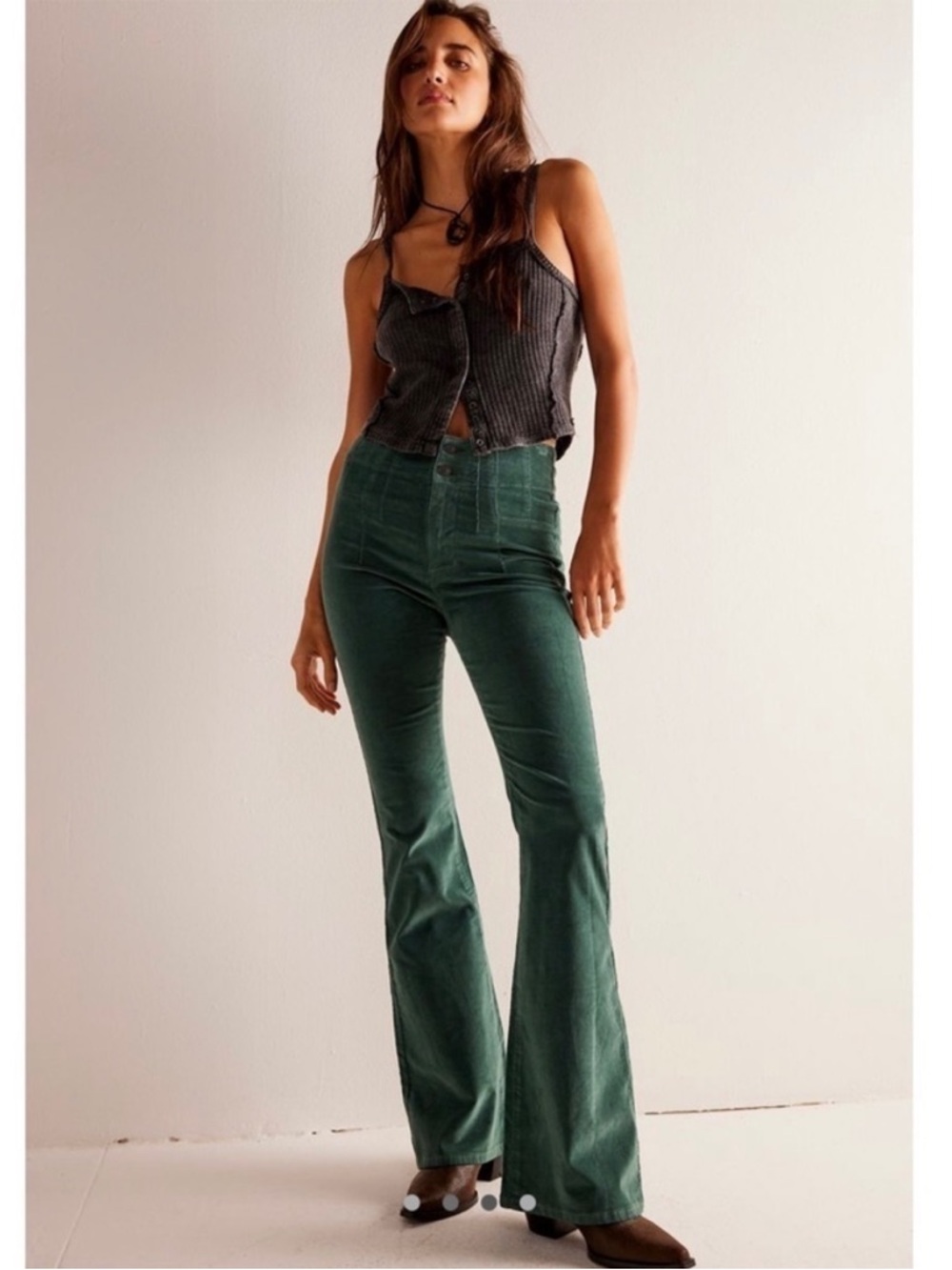 We The Free Jayde Corduroy Flare Pants